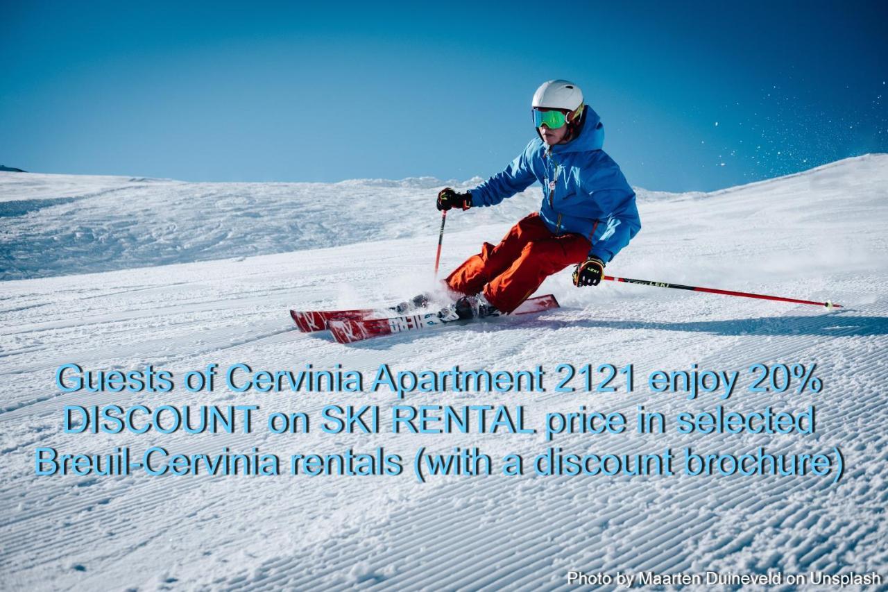 Cervinia Apartment 2121 - Ski & Mountain Panorama Breuil-Cervinia Exterior foto